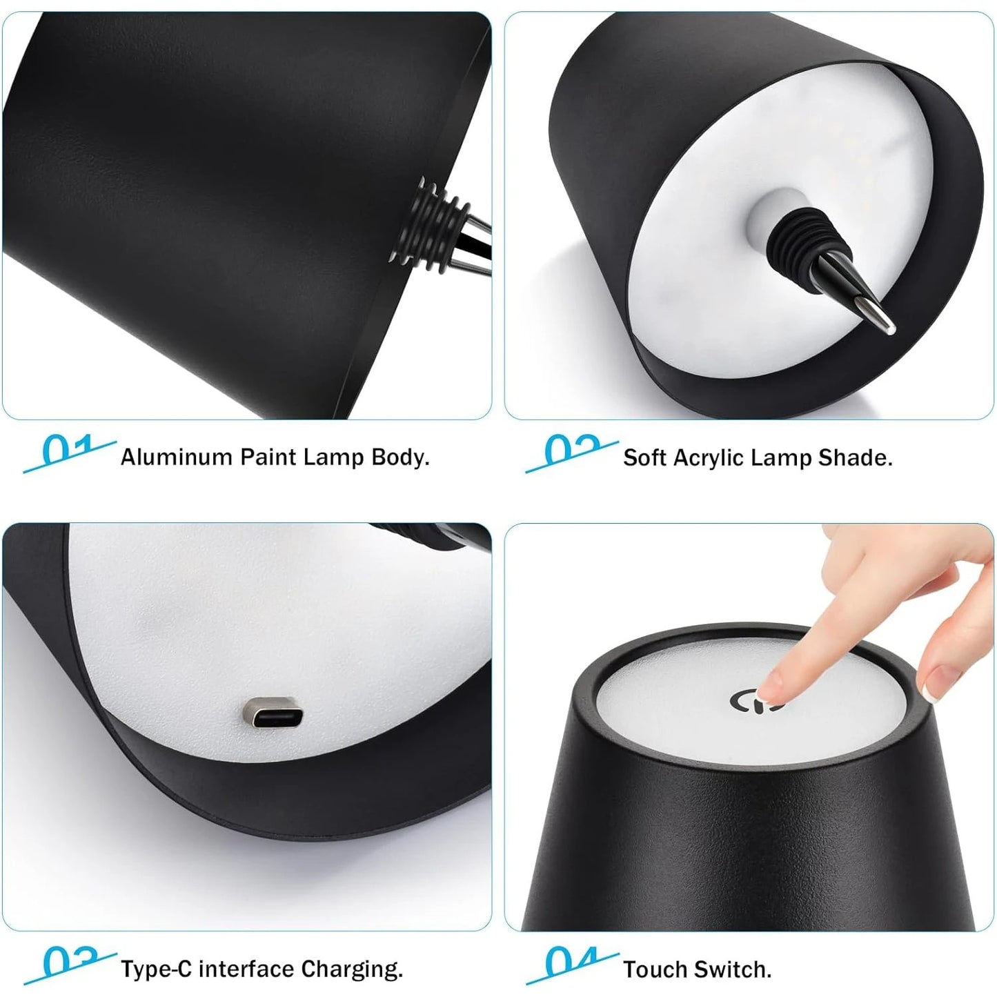 WIRELESS TOUCH CONTROL BOTTLE LAMP