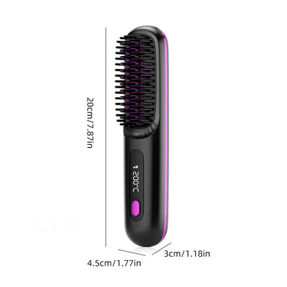 Zandora Portable Straightener Brush