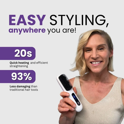Zandora Portable Straightener Brush
